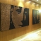 PENNY VIRGIN ONE & TWO – 2011 – Trump Towers Ocean Club – Panama - US pennies and stainless steel nails on wood panel – 89.5” x 50” 