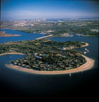 Paradise Point Resort aerial Architectural consulting San Diego