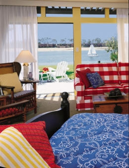 Paradise Point Resort room interior Architectural consulting San Diego